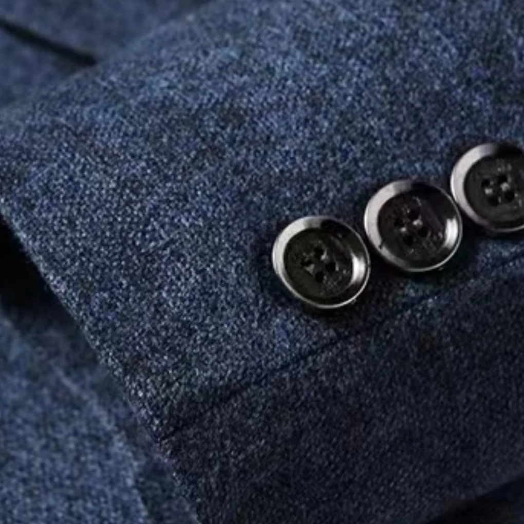 Rood semi-officieel heren colbert, elegant en comfortabel, een must-have voor de stijlbewuste man.