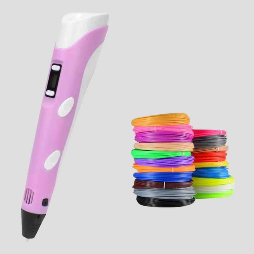 Unisex 3D tekenpen voor creatief knutselen en diy kunstprojecten. Ideaal voor 3D printen en prototyping.