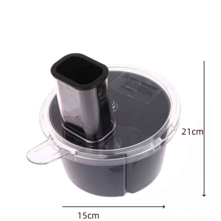 De complete MixWerk snijset en raspset, een veelzijdig keukenaccessoire voor Thermomix TM6 en TM5 machines.