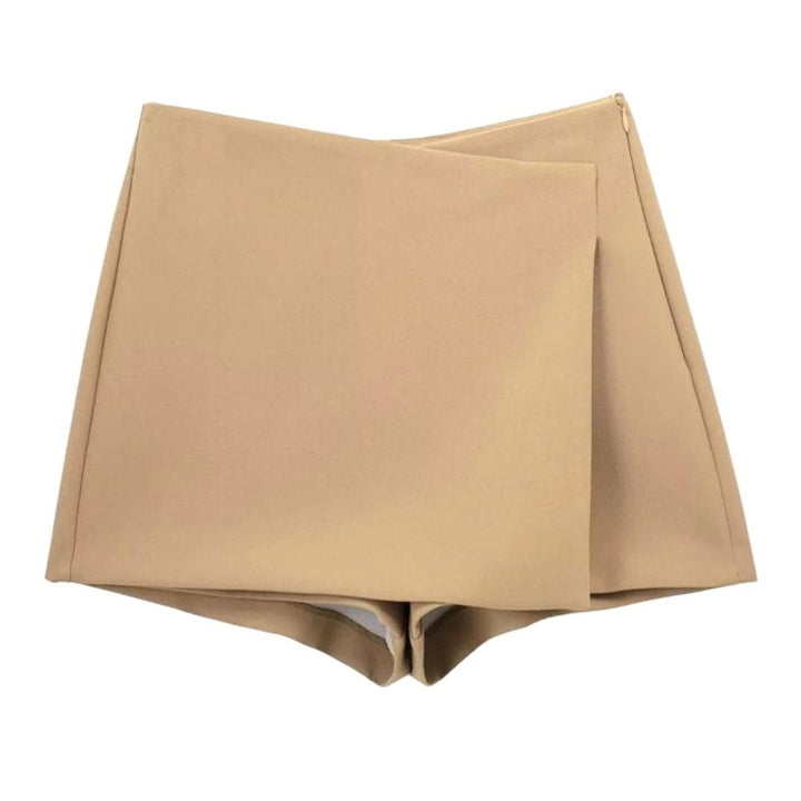 Dames asymmetrische skort, chic & comfortabel, perfect voor zomerse dagen.