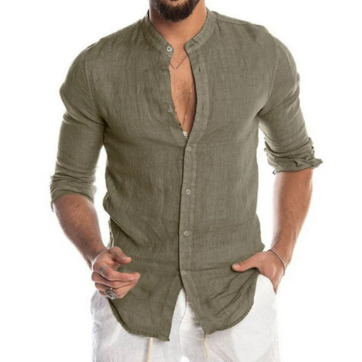 Heren overhemd voor luxe comfort en tijdloze stijl. Perfect voor casual en formele gelegenheden.