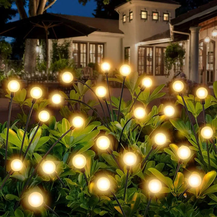 LED vuurwerk tuinlamp op zonne-energie, sfeervolle verlichting voor elke tuin.