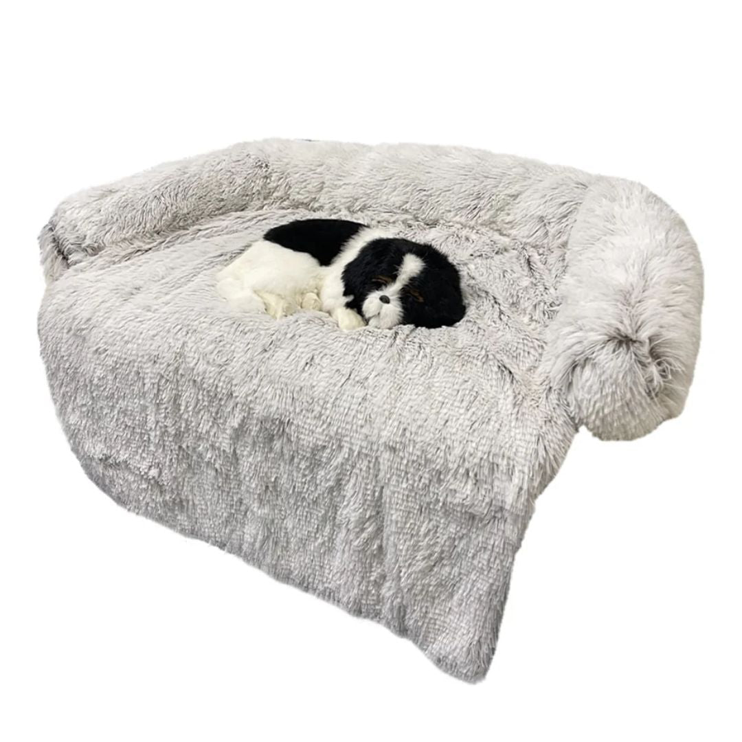 Wasbaar, antislip en waterdicht hondenbed/kattenbed; perfect voor comfort en bankbescherming.