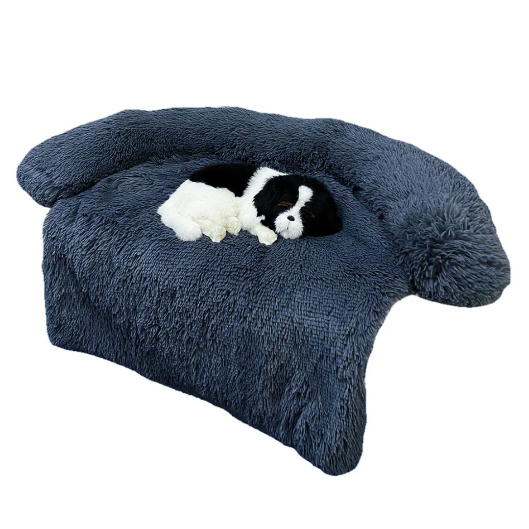 Stijlvol sofa huisdierbed voor de comfort van je hond of kat; ook als bankbeschermer te gebruiken.