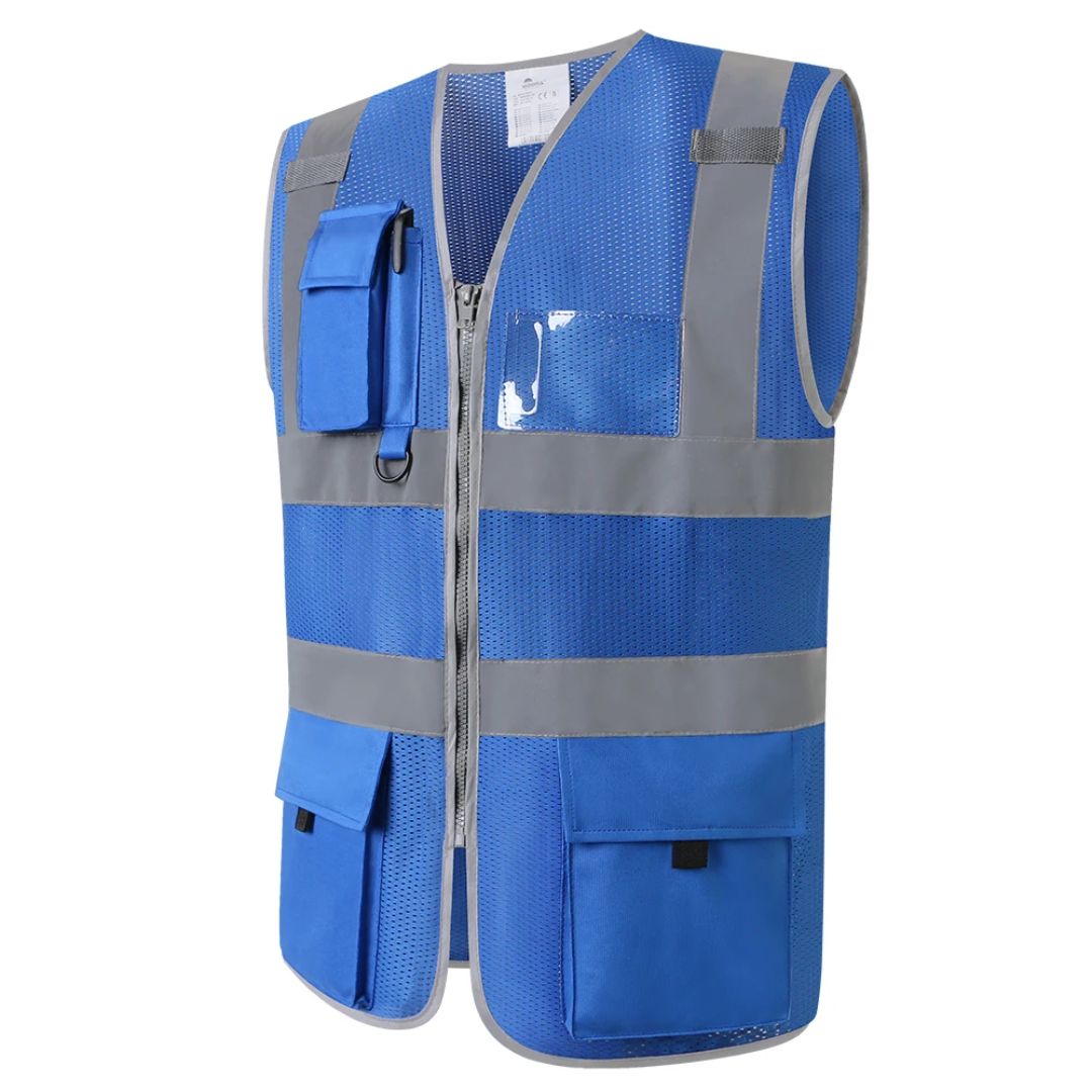 Reflecterend veiligheidsvest voor evenementen en verkeersregelaars, verbetert veiligheid.