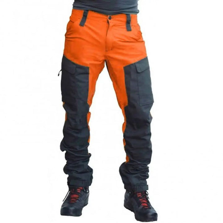 Heren tactische cargo werkbroek waterdicht, duurzaam en functioneel, ideaal voor buitenwerk.