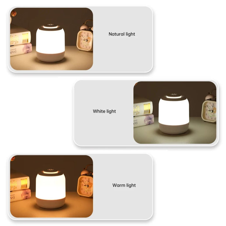 Modern design draagbare bureaulamp. Stijlvolle en flexibele LED tafelverlichting met touchsensor.