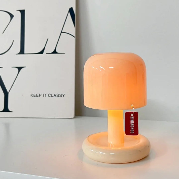 Stijlvolle mini zonsondergang lamp met prachtige kleuren. USB-gevoede LED sfeerverlichting.