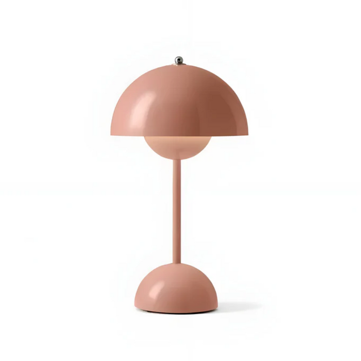 Scandinavische draadloze tafellamp NordicBeam voor sfeervolle led binnen- en buitenverlichting, oplaadbaar.