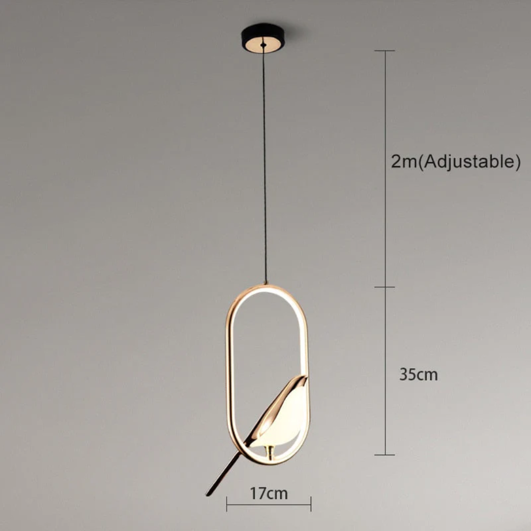 Slaapkamerlamp: LuminaBird roterende LED wandlamp, sfeervol licht en modern ontwerp met aanraakschakelaar.