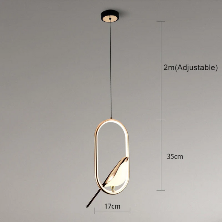 Slaapkamerlamp: LuminaBird roterende LED wandlamp, sfeervol licht en modern ontwerp met aanraakschakelaar.