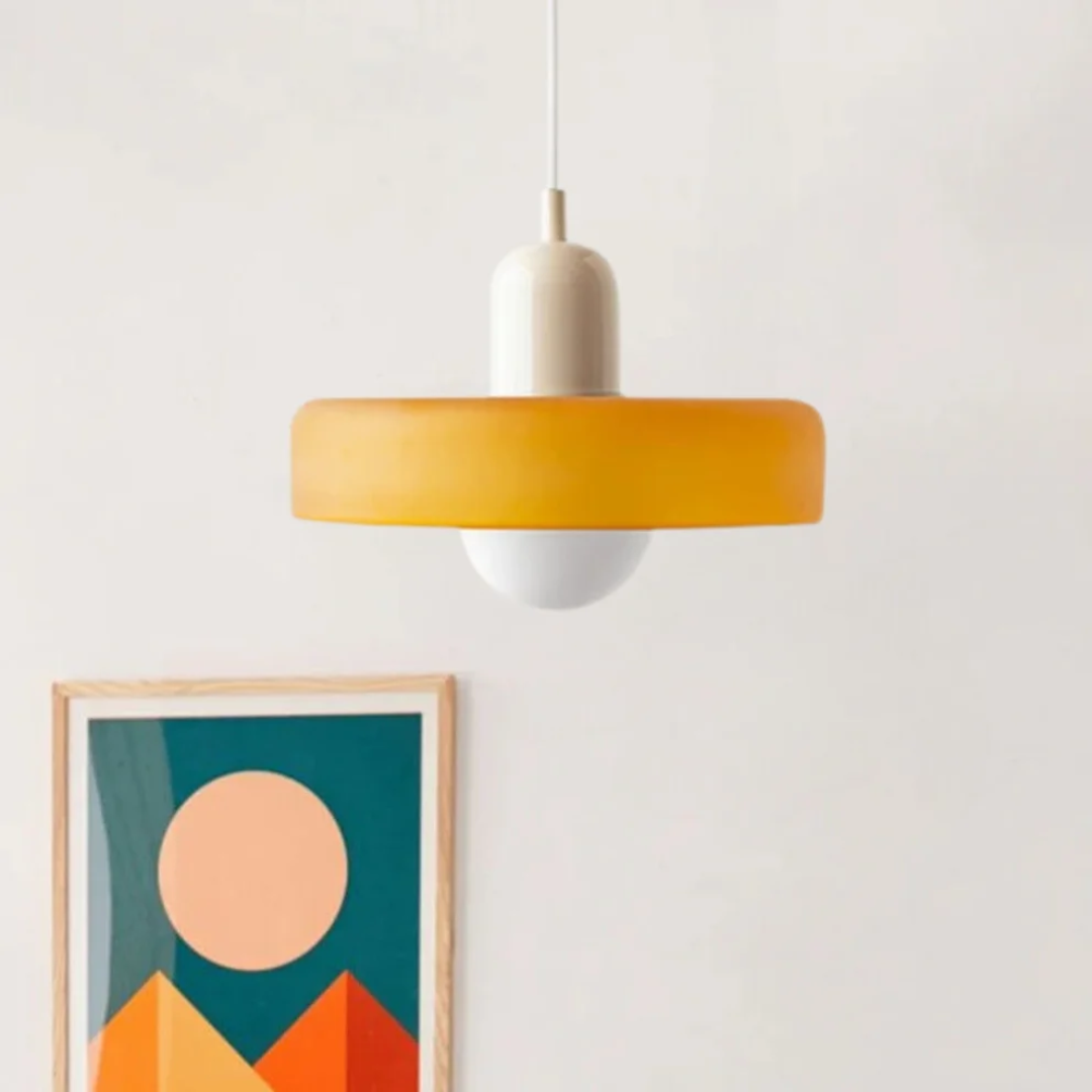 Verstelbare moderne LED hanglamp GloboLuxe, ideaal voor slaapkamer.