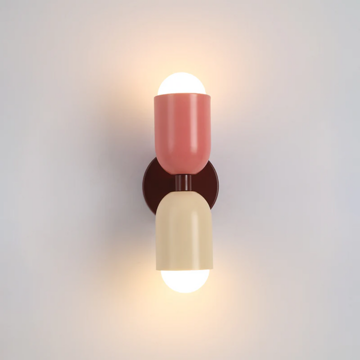 Design Colorwave LED wandlamp, dubbelzijdige verlichting. Geschikt voor woonkamer, hal of slaapkamer.