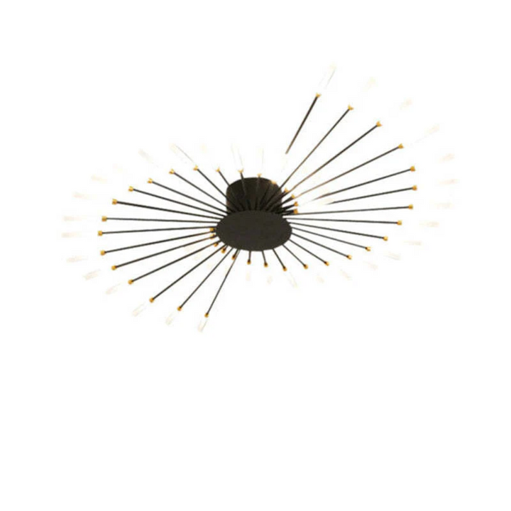 LumenMax moderne LED plafondlamp, dimbaar. Groot formaat, grafisch design, energiezuinig.