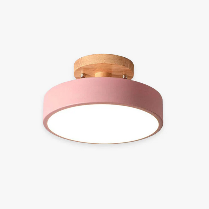 Hoogwaardige Nova LED plafondlamp, ronde vorm voor een strakke en moderne uitstraling.