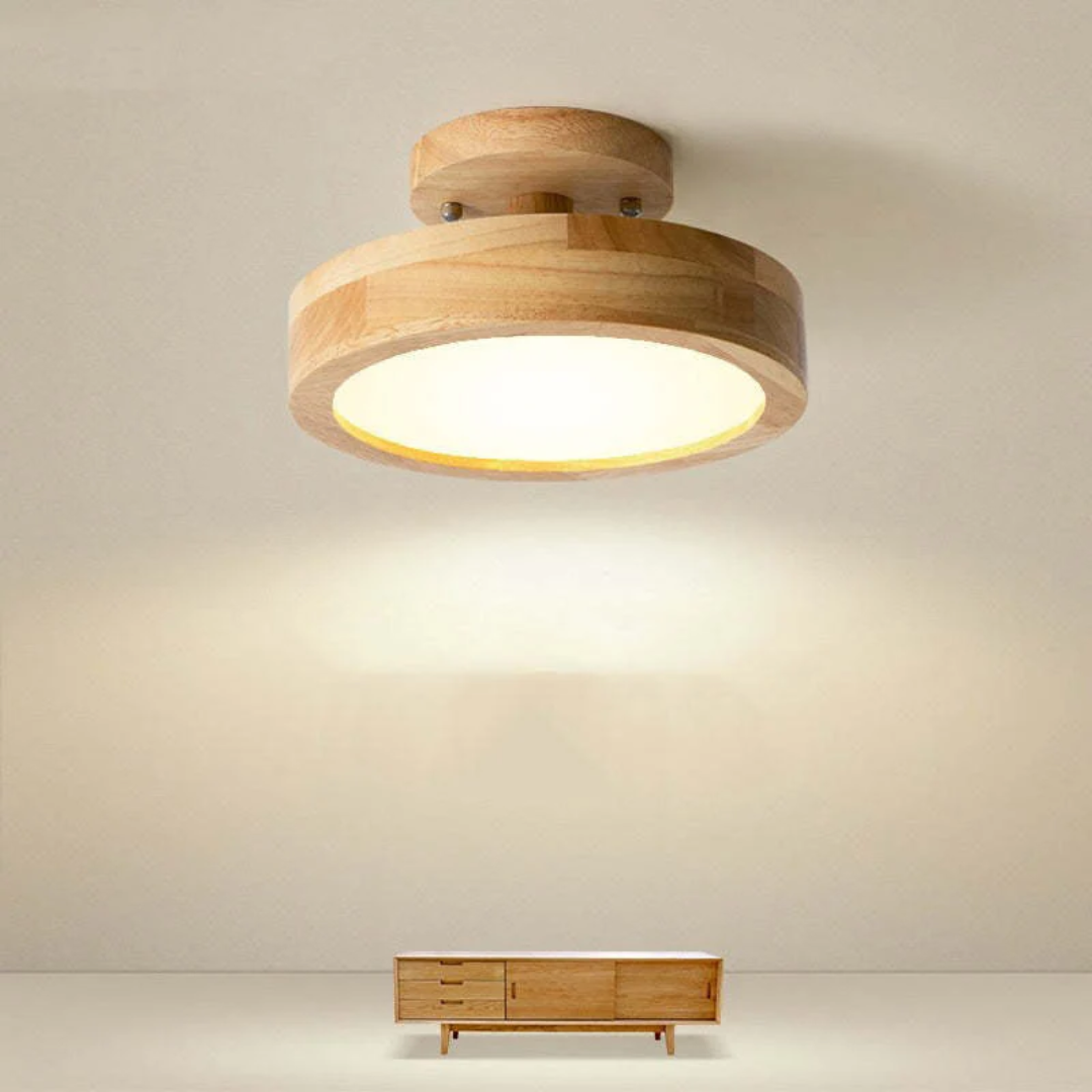 Eigentijdse LED plafondlamp Nova, verfraait elke moderne kamer met zacht licht.