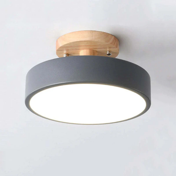 Strakke ronde Nova plafondlamp, heldere LED verlichting voor uw interieur.