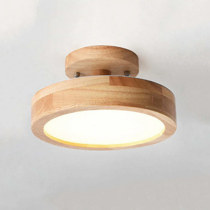 Nova LED plafondlamp, een moderne blikvanger voor uw woonruimte met zachte sfeer.