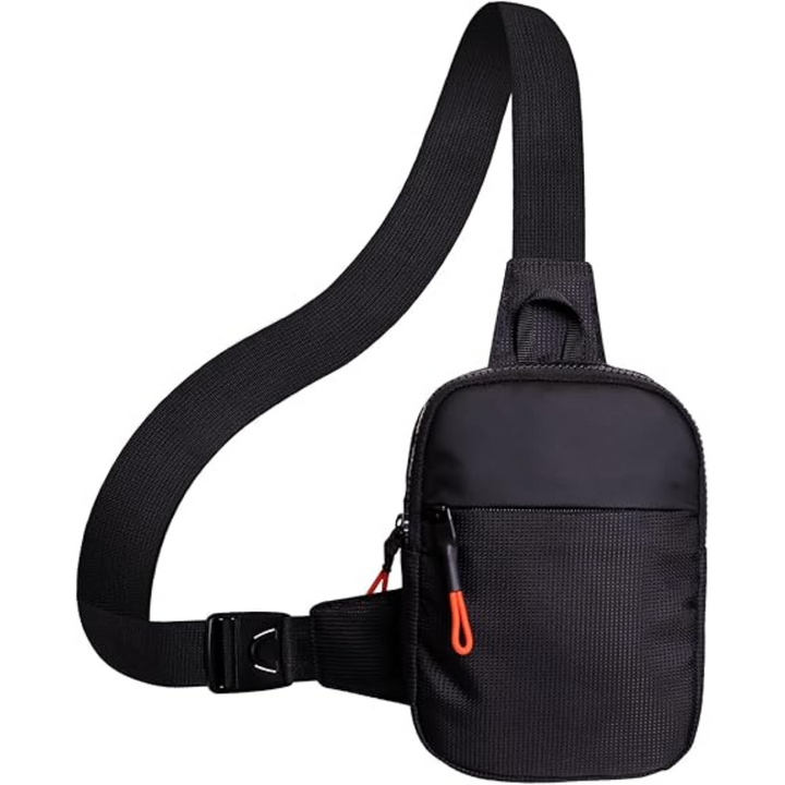 De CrossLite mini sling bag als compacte reistas, veilig en stijlvol voor al je belangrijke spullen.
