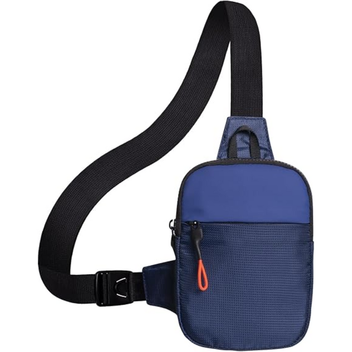 Moderne unisex CrossLite sling bag, veelzijdige compacte waterdichte schoudertas voor elke dag.