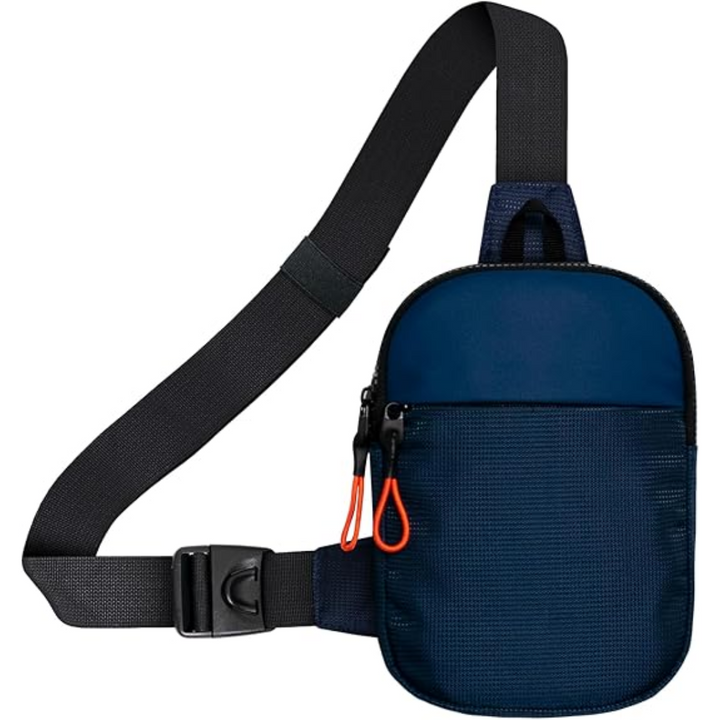 CrossLite mini sling bag met slimme organisatievakken, compact & praktisch voor al je essentials.