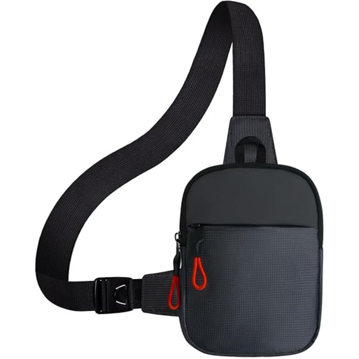 Stijlvolle lichtgewicht CrossLite sling bag voor borst/schouder, comfortabel & unisex te dragen.