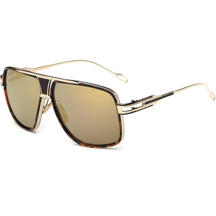 Klassieke Jimmy Aviator zonnebril voor heren. Biedt optimale UV-bescherming en een stijlvolle look.