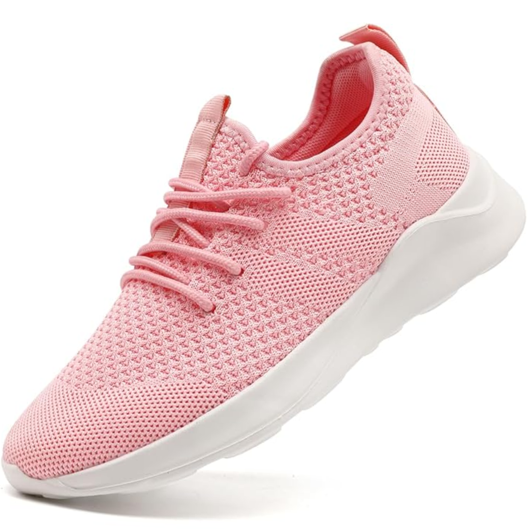 Flexibele zool van Jesse dames sportschoenen, voor grip en demping tijdens wandelen en fitness workouts.