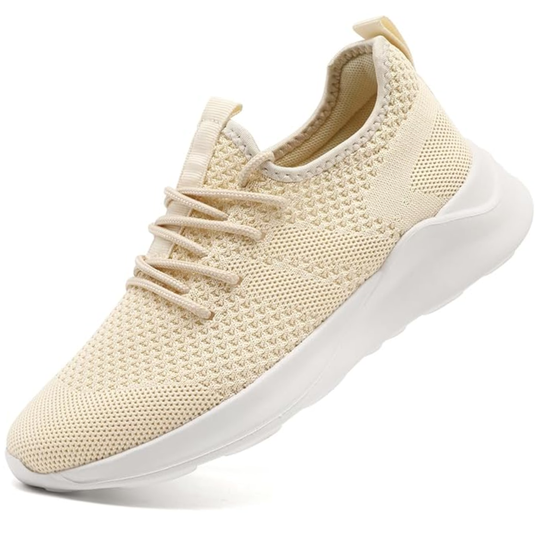 Zijkant Jesse dames sportschoenen, met gestroomlijnd design voor optimale ondersteuning tijdens workouts.