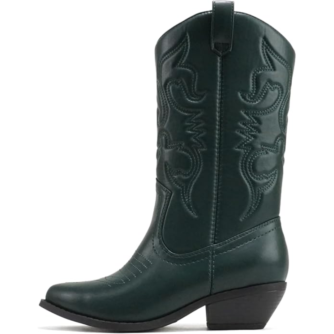 Dames schoenen: stijlvolle western boots Gracia, puntige neus, trendy en elegant.