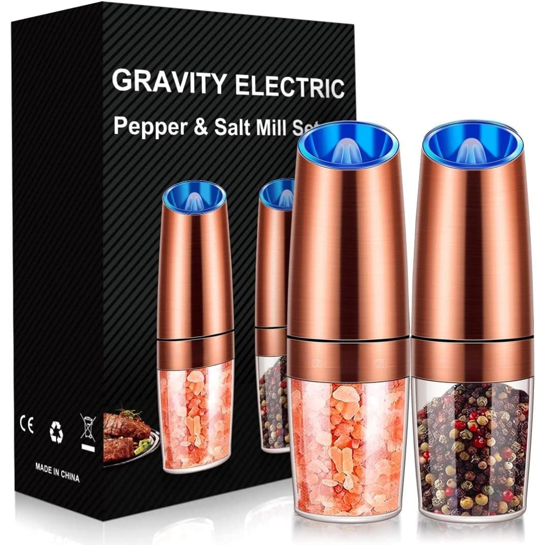 De complete oplaadbare elektrische peper- en zoutmolen set, een perfect cadeau voor kookliefhebbers.