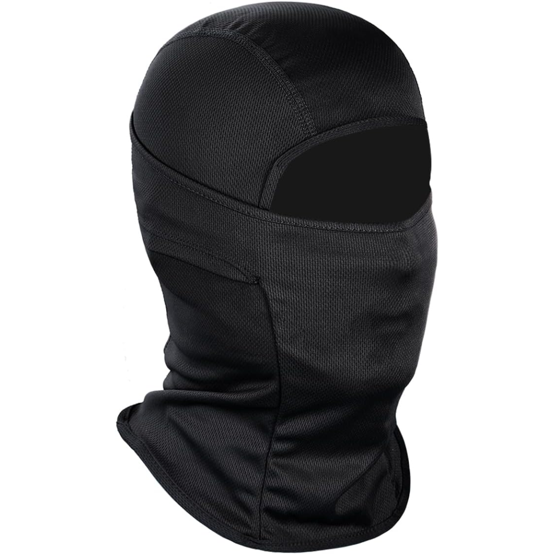 Veelzijdig skimasker voor motorrijden, skiën en fietsen; ademend lichtgewicht met UV-bescherming.