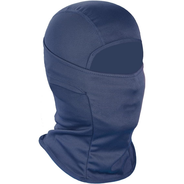 Skimasker voor motorrijders, ademend en met UV-bescherming voor comfort en veiligheid tijdens lange ritten.