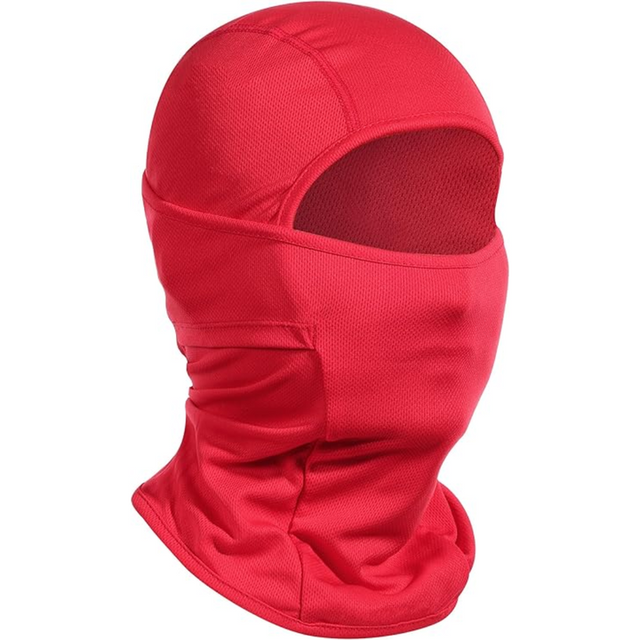 Unisex lichtgewicht skimasker met UV-bescherming, ideaal voor wintersport, motorrijden en outdoor activiteiten.
