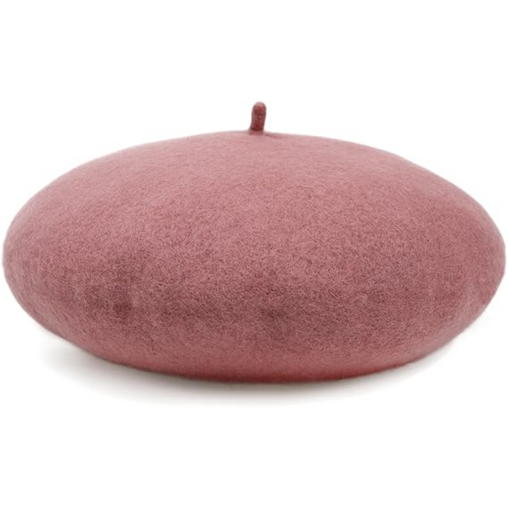 Klassieke zwarte Franse baret, unisex mode accessoire voor een stijlvolle, elegante look.