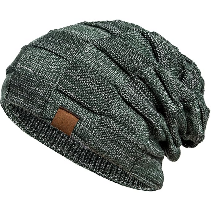 Gezellige, warme gebreide beanie muts. Ultiem comfort en stijl voor dames en heren in de winter.