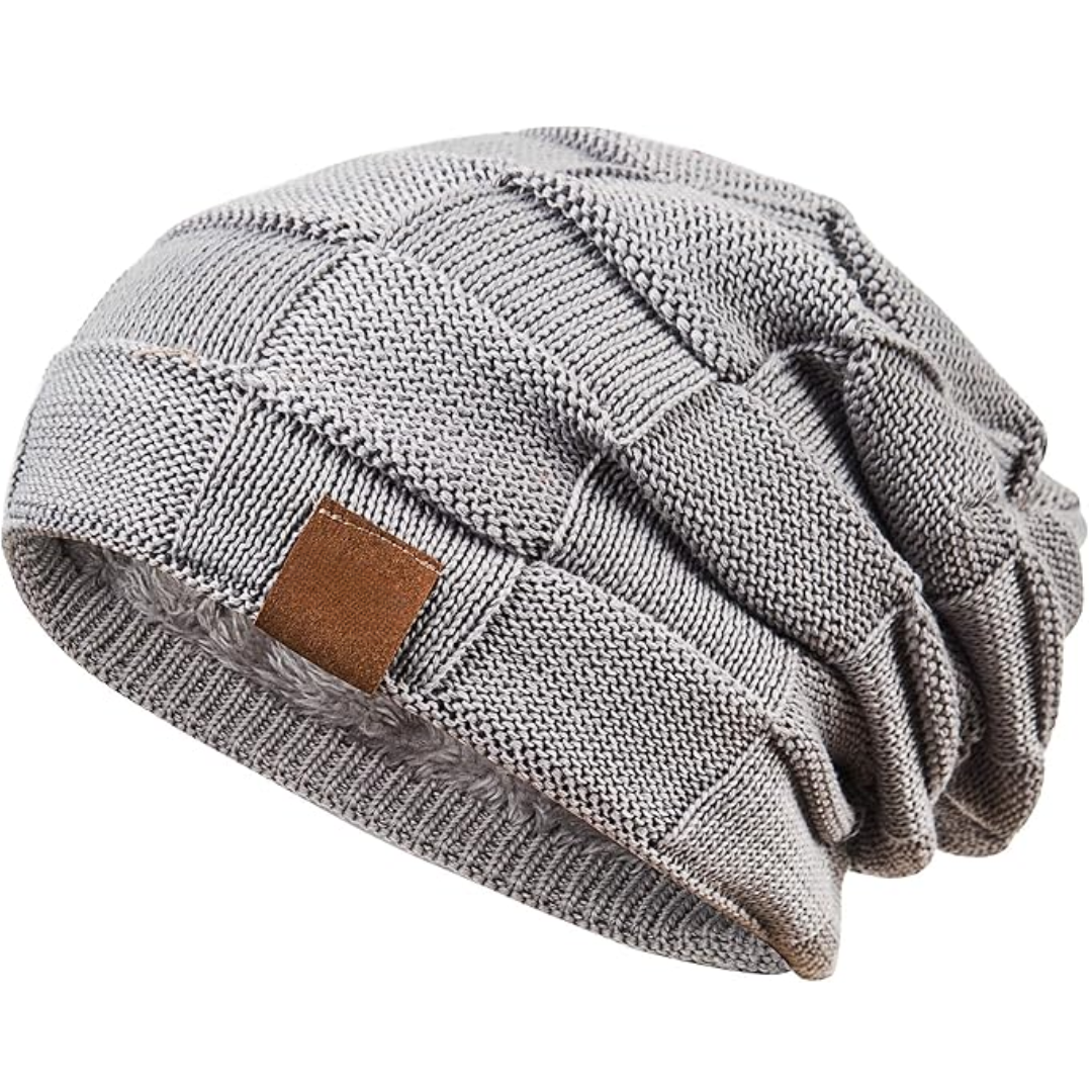 Trendy gebreide beanie, perfect accessoire voor winterkleding. Stijlvol en warm voor dames en heren.