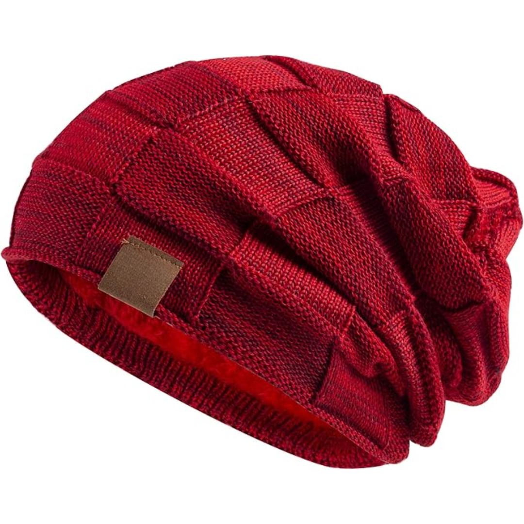 Dikke gebreide wintermuts. Deze warme beanie biedt optimaal comfort en bescherming tegen de kou voor unisex.