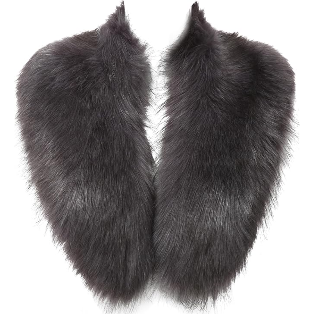 Trendy dames nekwarmer Daisy van imitatiebont, ideaal als stijlvolle bontsjaal in de winter.