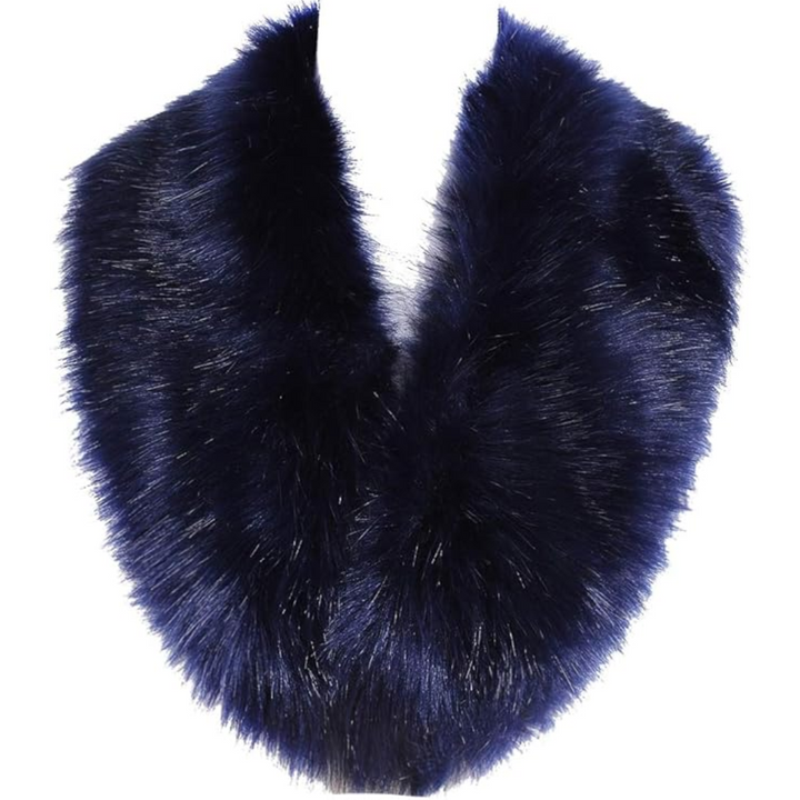 Luxe Daisy imitatiebont nekwarmer sjaal, een elegant en warm dames geschenk voor koude dagen.