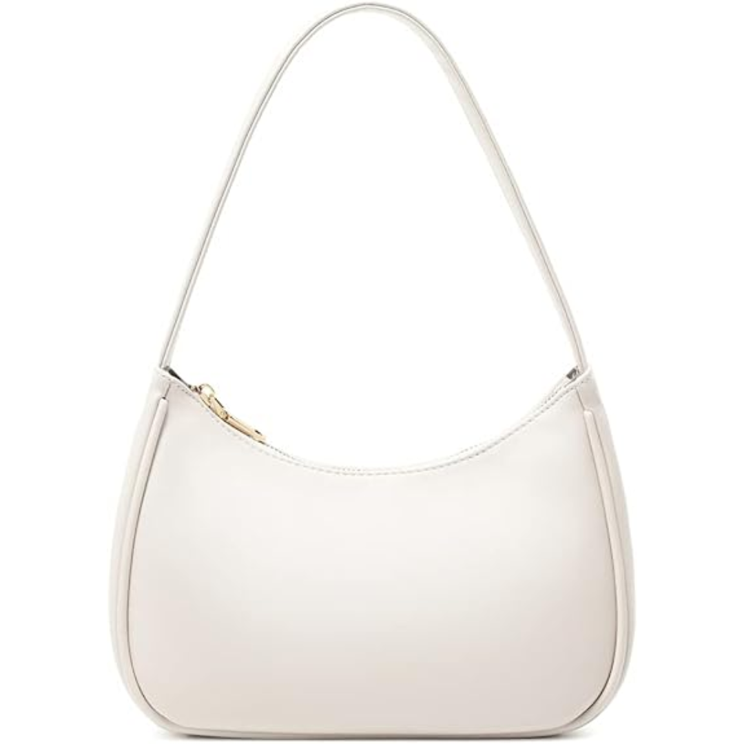 Dames mini hobo tas Sabrina met rits. Een compacte, trendy schoudertas voor dagelijks gebruik.