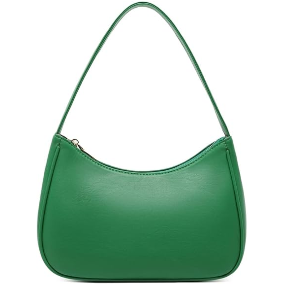 Sabrina mini hobo tas, zwart met rits sluiting. Stijlvolle en praktische handtas voor dames.