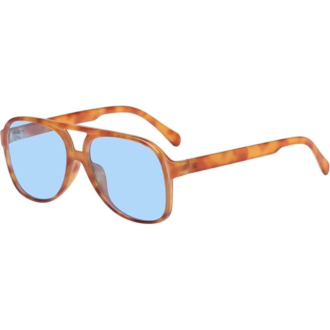 Indy retro aviator zonnebril met UV400 bescherming. Unisex model, ideaal als dameszonnebril & herenzonnebril.
