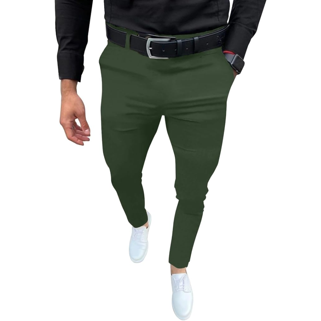 Veelzijdige heren Evert stretch pantalon, voor comfort en een stijlvolle, flexibele outfit.