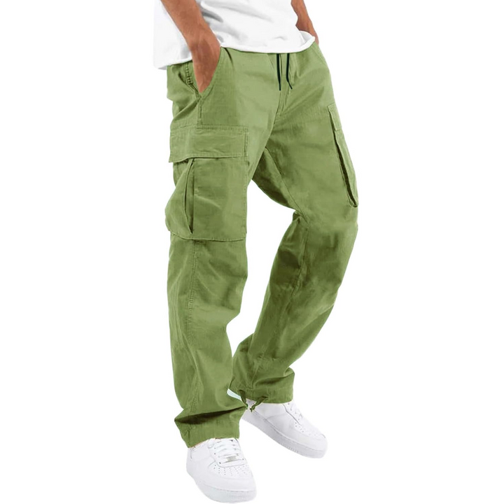 Heren katoenen cargo joggers Arno. Comfortabel, casual en stijlvol voor elke dag.