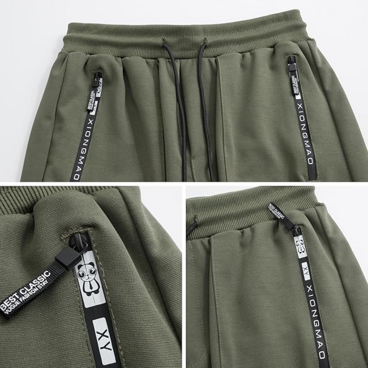 Multi-pocket heren tactische techwear joggingbroek Robert, comfortabel en stijlvol voor elke man.