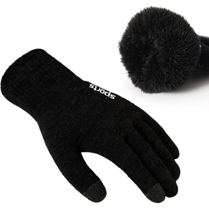 Unisex thermische touchscreen winterhandschoenen voor warmte en comfort tijdens outdoor activiteiten.