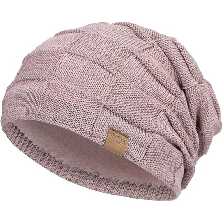 Comfortabele Luca gebreide beanie, stijlvolle wintermuts voor heren en dames.