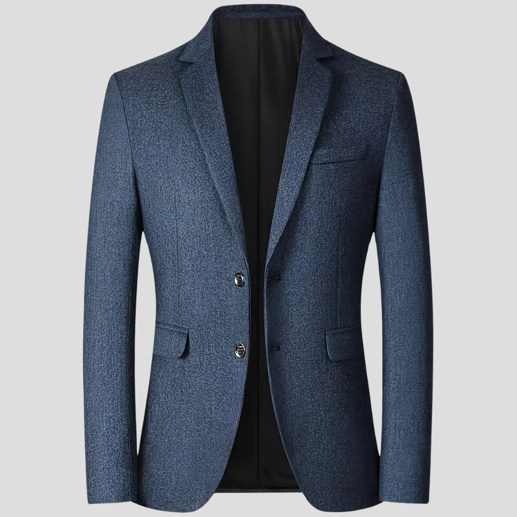 Veelzijdige heren blazer, van formeel tot casual, een essentieel item in moderne mannenmode.
