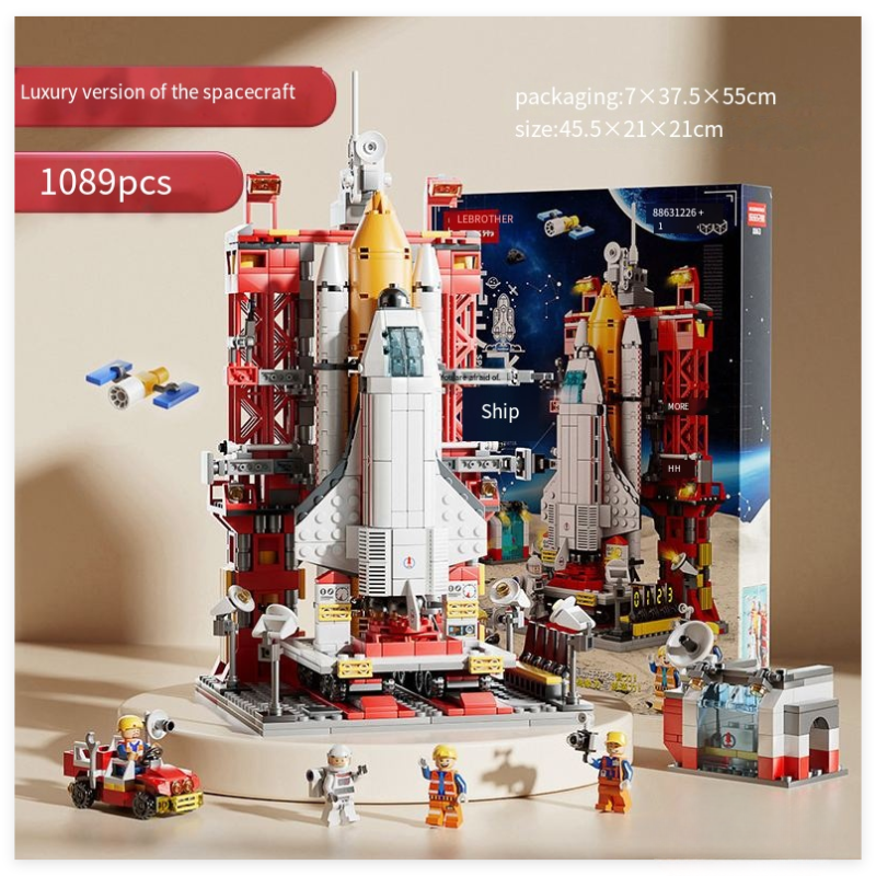 Gedetailleerd NASA Artemis Space Launch System raket modelbouwset van AstraX, perfect voor hobbyisten en ruimtevaartliefhebbers.